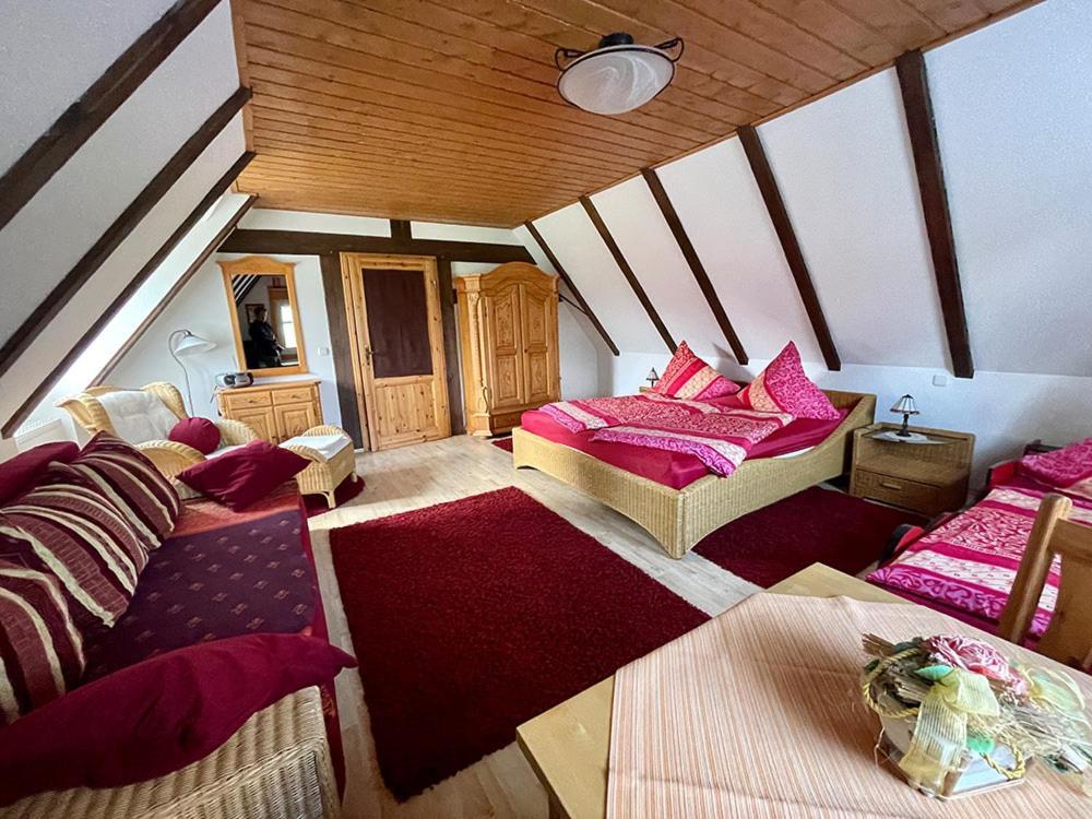 Ferienwohnung Zum Heuschober 부르크 외부 사진