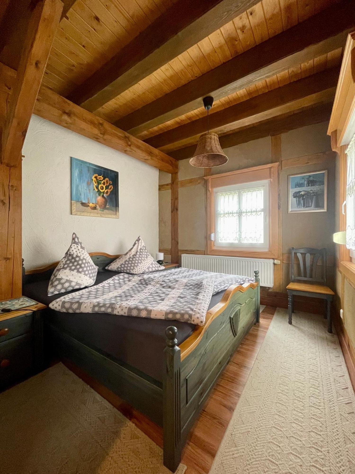 Ferienwohnung Zum Heuschober 부르크 외부 사진