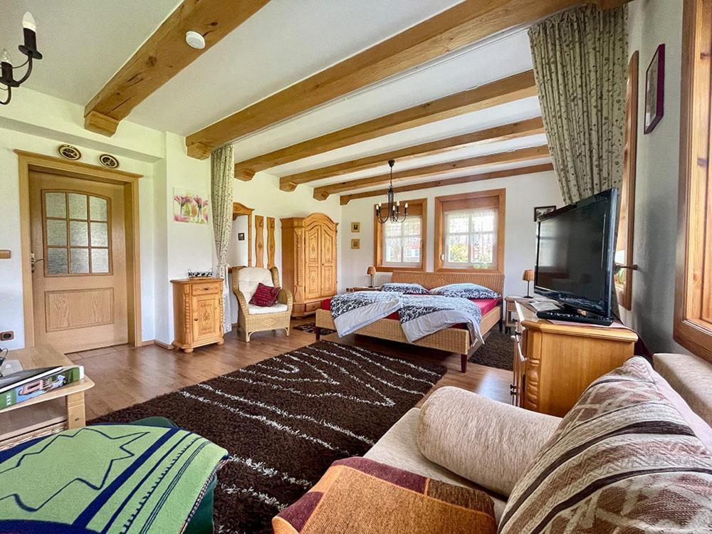 Ferienwohnung Zum Heuschober 부르크 외부 사진
