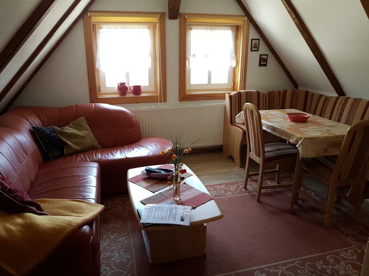 Ferienwohnung Zum Heuschober 부르크 외부 사진